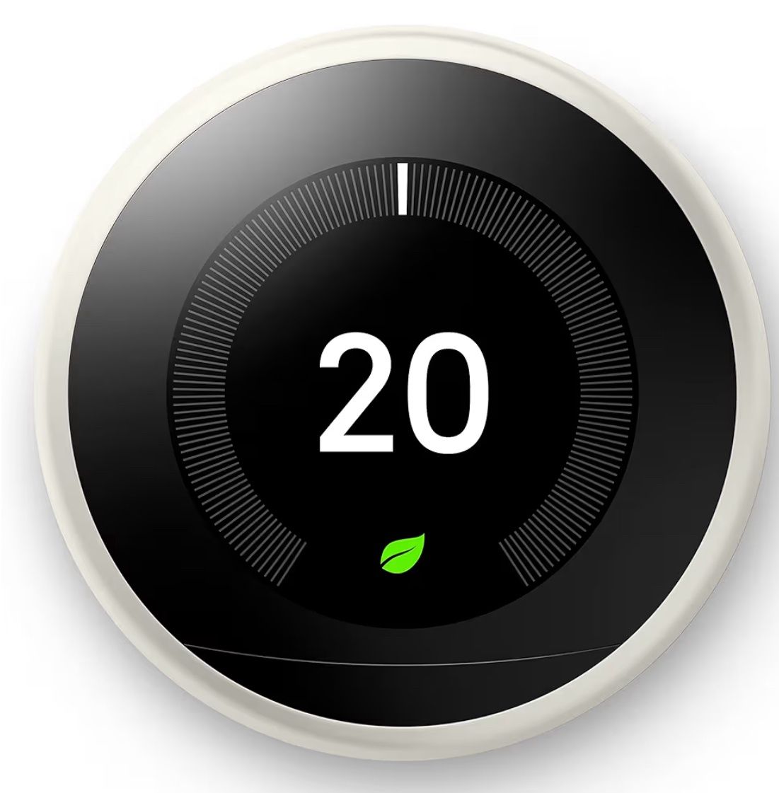 Google Nest Learning Thermostat - Programmable Smart Thermostat for Home - 3rd Generation Nest Thermostat - Compatible with Alexa