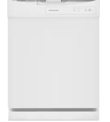 24 in. White Front Control Smart Built-In Tall Tub Dishwasher