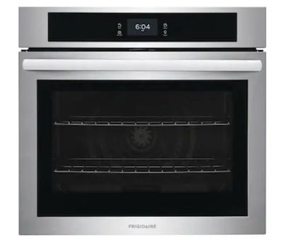 Frigidaire 30 inch Single Electric Wall Oven Single-fan and Self-cleaning ( Fingerprint Resistant Stainless Steel )