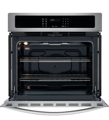Frigidaire 30 inch Single Electric Wall Oven Single-fan and Self-cleaning ( Fingerprint Resistant Stainless Steel )
