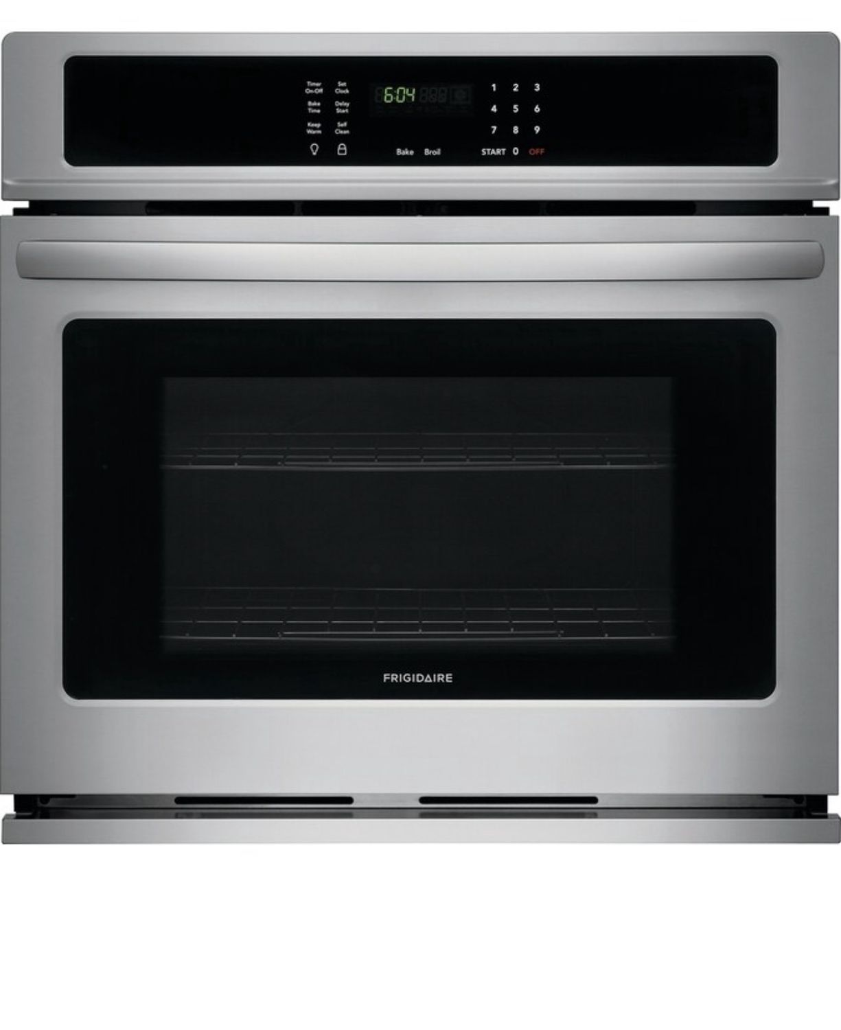 Frigidaire 30 inch Single Electric Wall Oven Single-fan and Self-cleaning ( Fingerprint Resistant Stainless Steel )