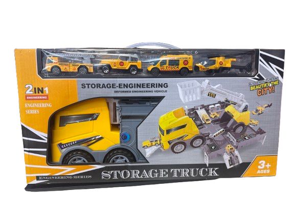 Toddler Boys Construction Truck Vehicle Toy Set