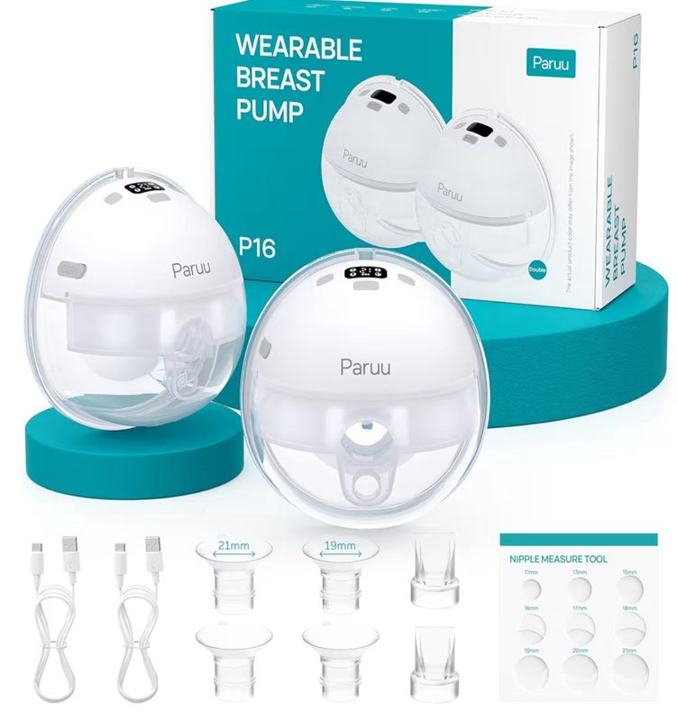 Paruu Hands Free Breast Pump P16