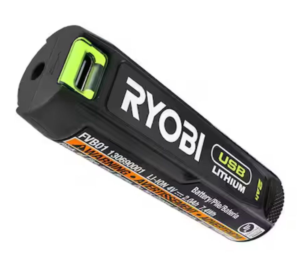 USB Lithium 2.0 Ah Lithium-ion Rechargeable Battery