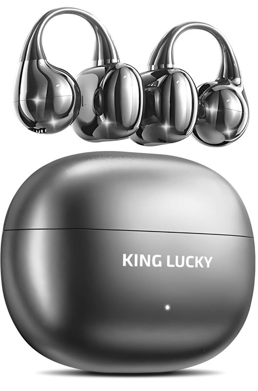 King Lucky Next-gen Clip on Earbuds Open Ear