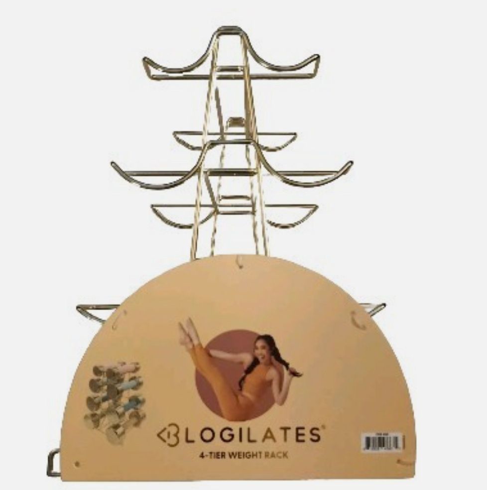 Blogilates 4 Tier Weight Rack