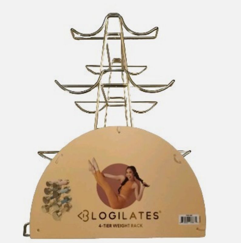 Blogilates 4 Tier Weight Rack