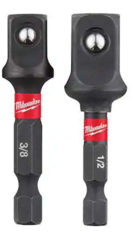 Hex Shank Socket Adapter 3/8” and 1/2”