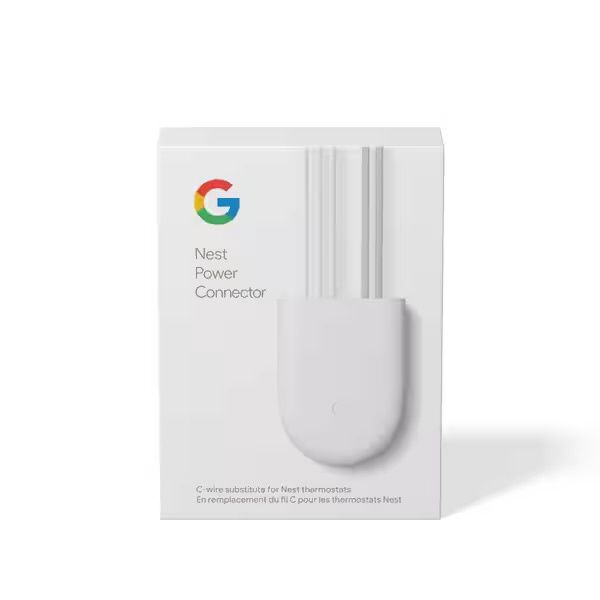 Nest Power Connector - C-Wire Substitute for Home System Without C Wire - Compatible with Nest thermostats