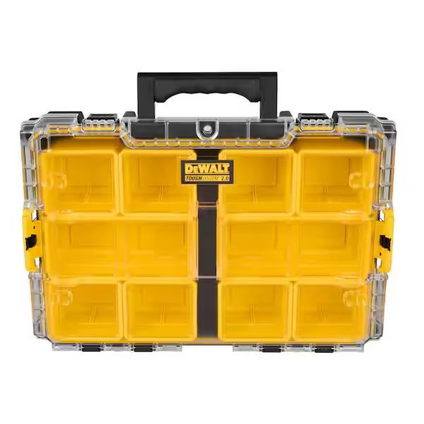 TOUGHSYSTEM 2.0 10-Compartment Deep Small Parts Organizer