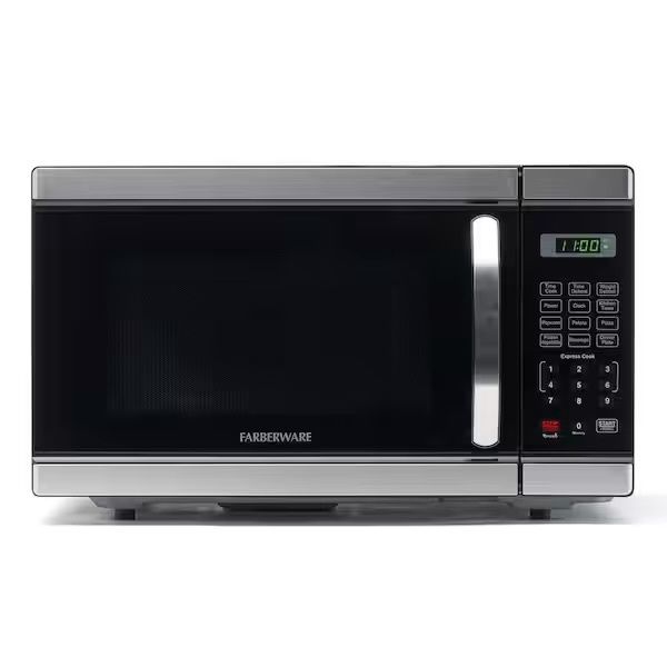 Professional 1.1 cu. Ft. 1000-Watt Countertop Microwave Oven in Stainless Steel