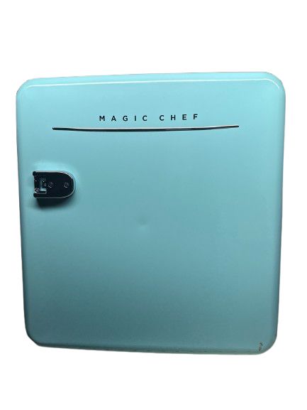 17.5 in. 1.6 cu.ft. Retro Mini Refrigerator in Mint Green, Without Freezer