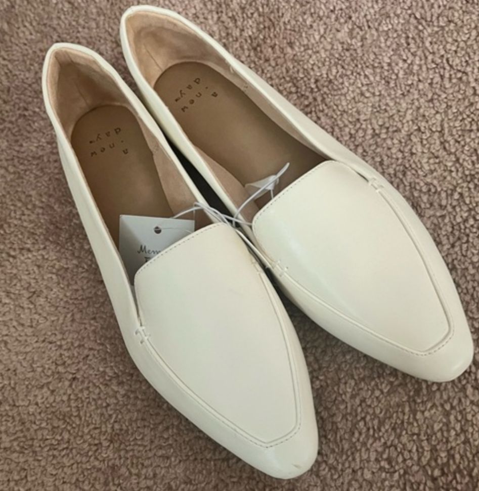 Mocasines color crema