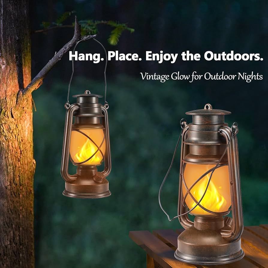 Vintage LED Camping Lamps