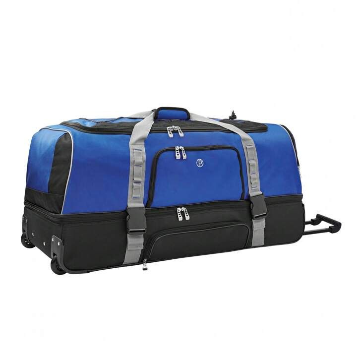 Protege 36-inch Drop-bottom Rolling Duffel Bag with Telescopic Handle