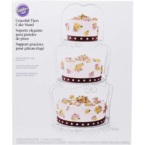 WILTON GRACEFUL TIERS CAKE STAND