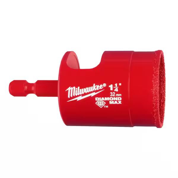 49-56-0519 1-1/4" Diamond Max Hole Saw Bit