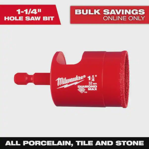 1-1/4" Diamond Max Hole Saw Bit