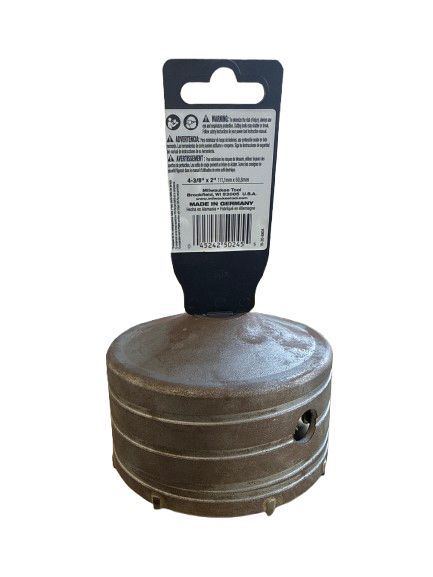 48-20-5255  4-3/8 in. Carbide SDS-PLUS Masonry Core Bit