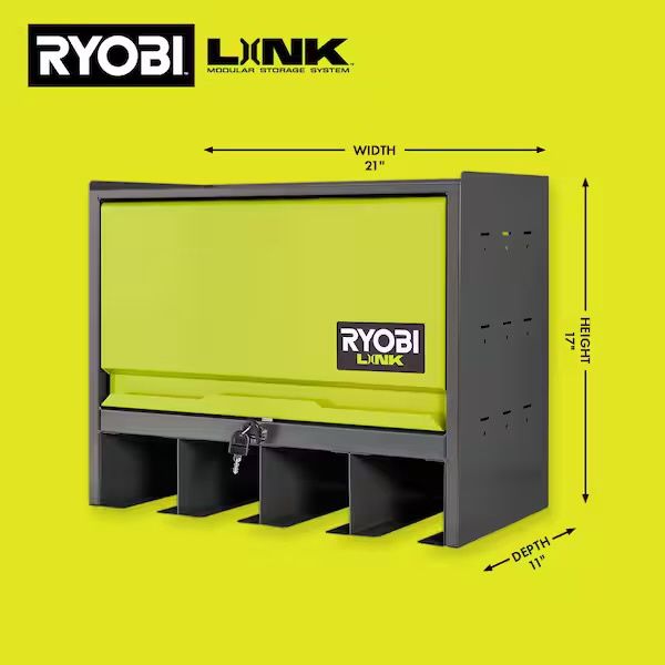 LINK Steel Lockable Tool Organizer Cabinet