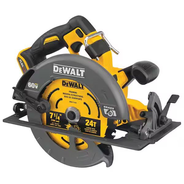 DCS578B FLEXVOLT 60V MAX Cordless Brushless 7-1/4 in. Circular Saw with Brake (Tool Only), Condition: New