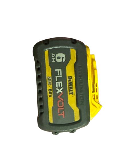 DCB606 FLEXVOLT 20V/60V MAX Lithium-Ion 6.0Ah Battery Pack, Condition: Used