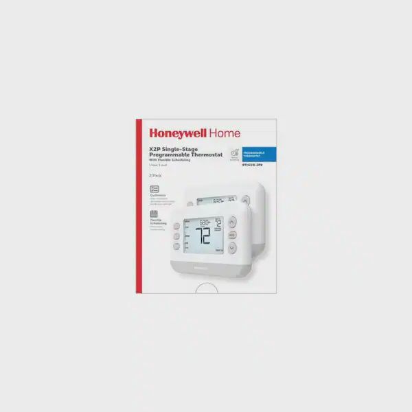 X1N Thermostat Non-Programmable 1 Heat/1 Cool 2-Pack