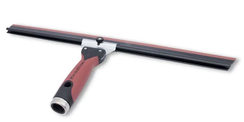 Adjustable Squeegee Trowel with DuraSoft Blade 2.5-in x 22-in Rubber Knockdown Knife