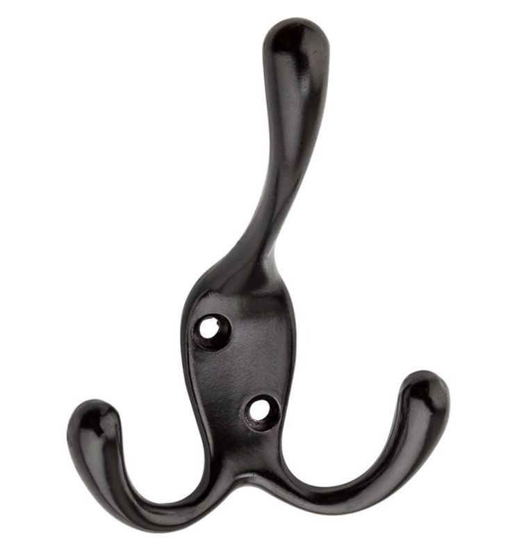 Oil Rubbed Bronze Triple -Hook Wall-mount Towel Hook