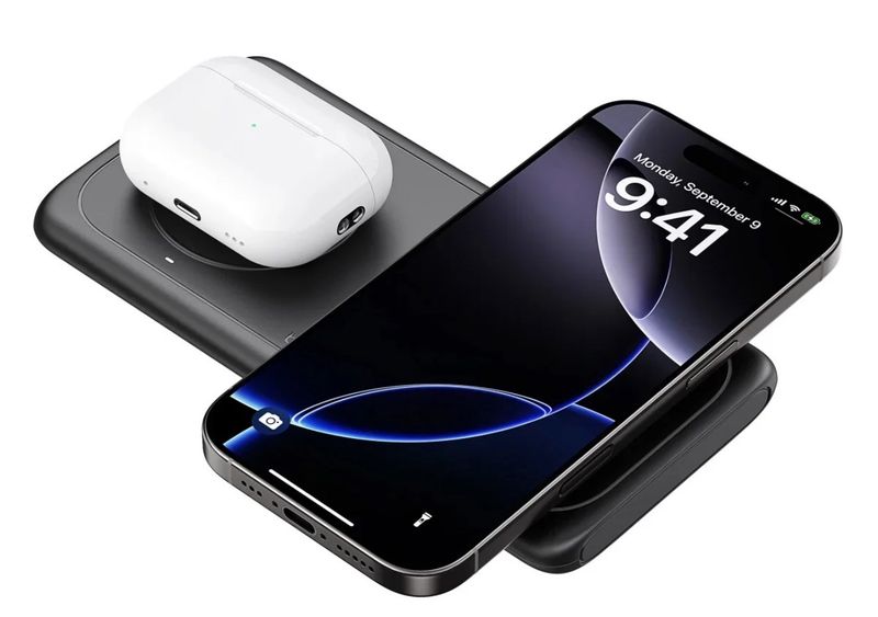 Belkin 2-in-1 Magnetic Wireless Charging Pad with Qi2 15W