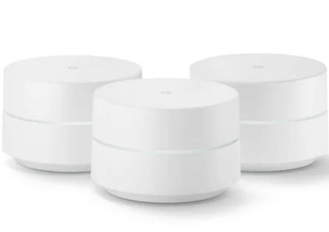 Google Wifi - 3 Pack - Mesh Router Wifi, Condition: Used-like new