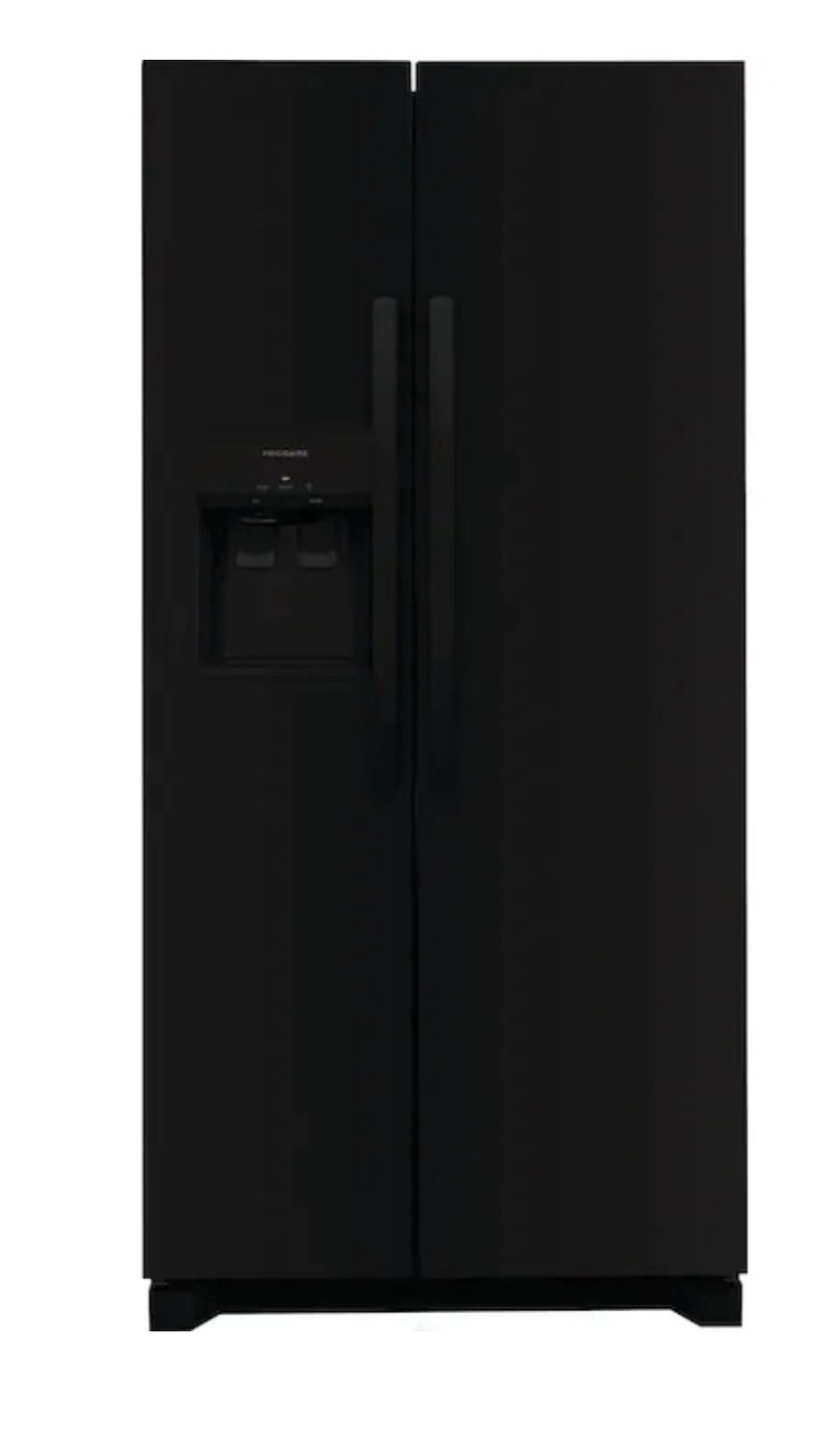 22.3-cu ft Standard-Depth 33-in Wide Side-by-Side Refrigerator with Ice Maker