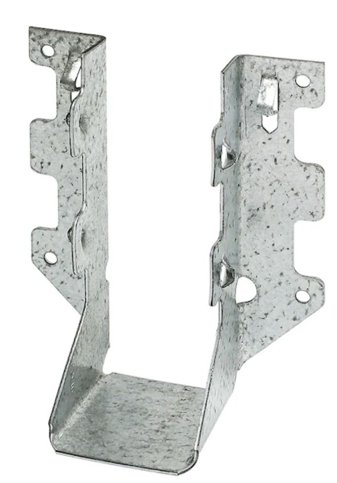 2-in x 8-in Single 18 -Gauge ZMAX Angled joist hanger
