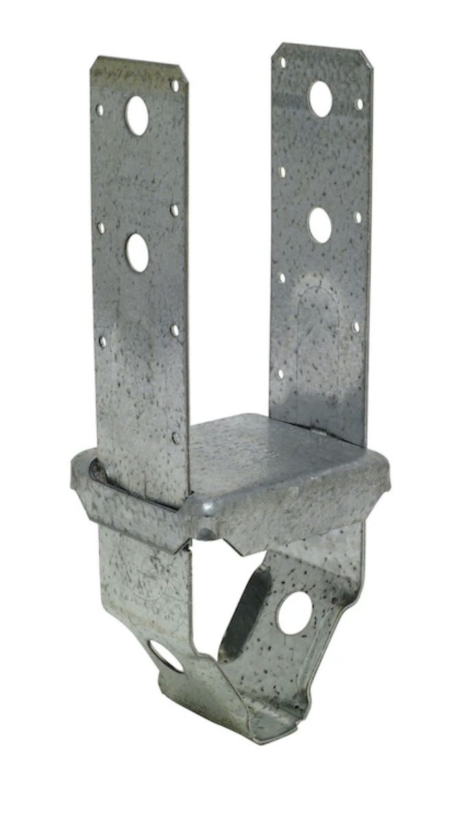 PBS 4-in x 4-in ZMAX Wood to concrete (cast in place) Base