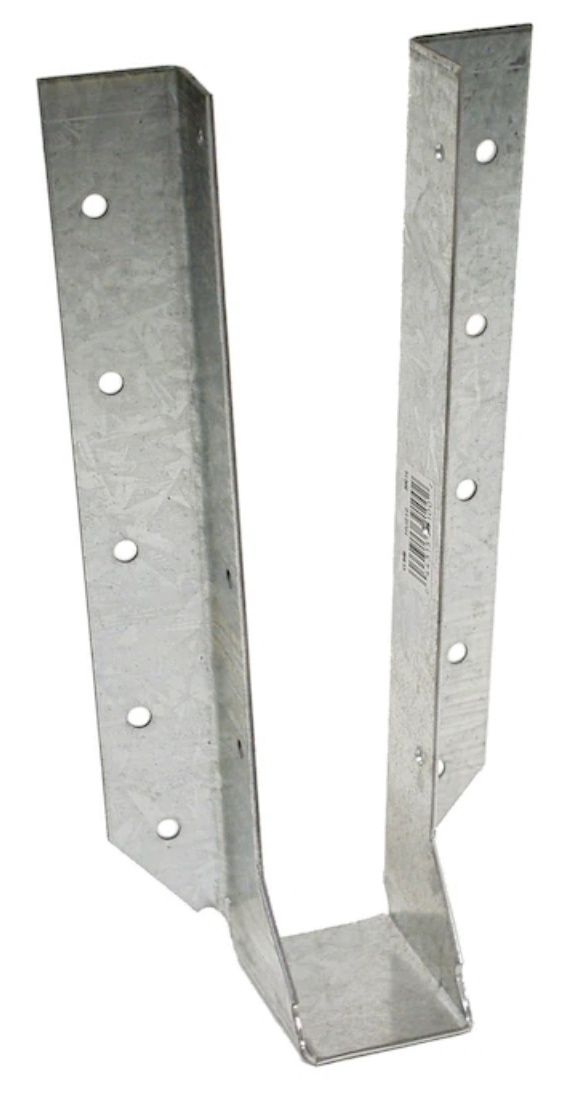 HU 2-in x 12-in Single 14 -Gauge G90 galvanized Face mount joist hanger