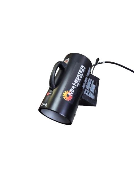 Mr. Heater 60,000 BTU Forced Air Propane Outdoor Space Heater with Quiet Burner Technology