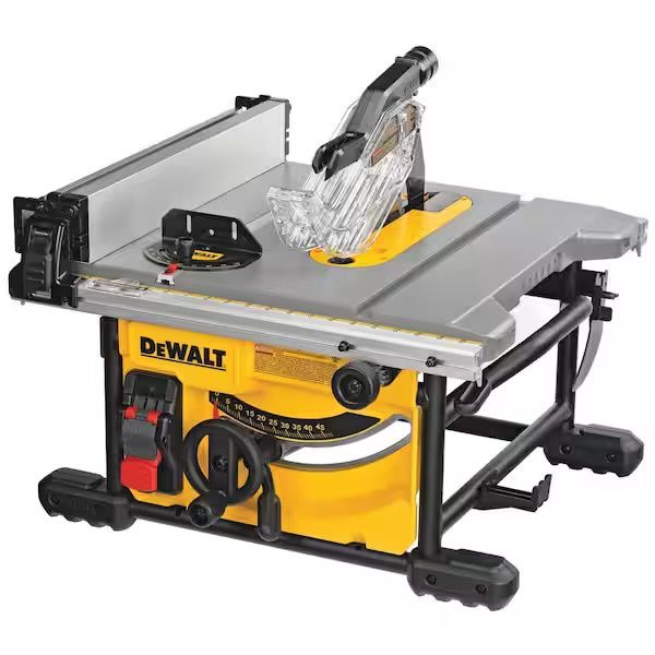 15 Amp Corded 8-1/4 in. Compact Jobsite Tablesaw with Compact Table Saw Stand