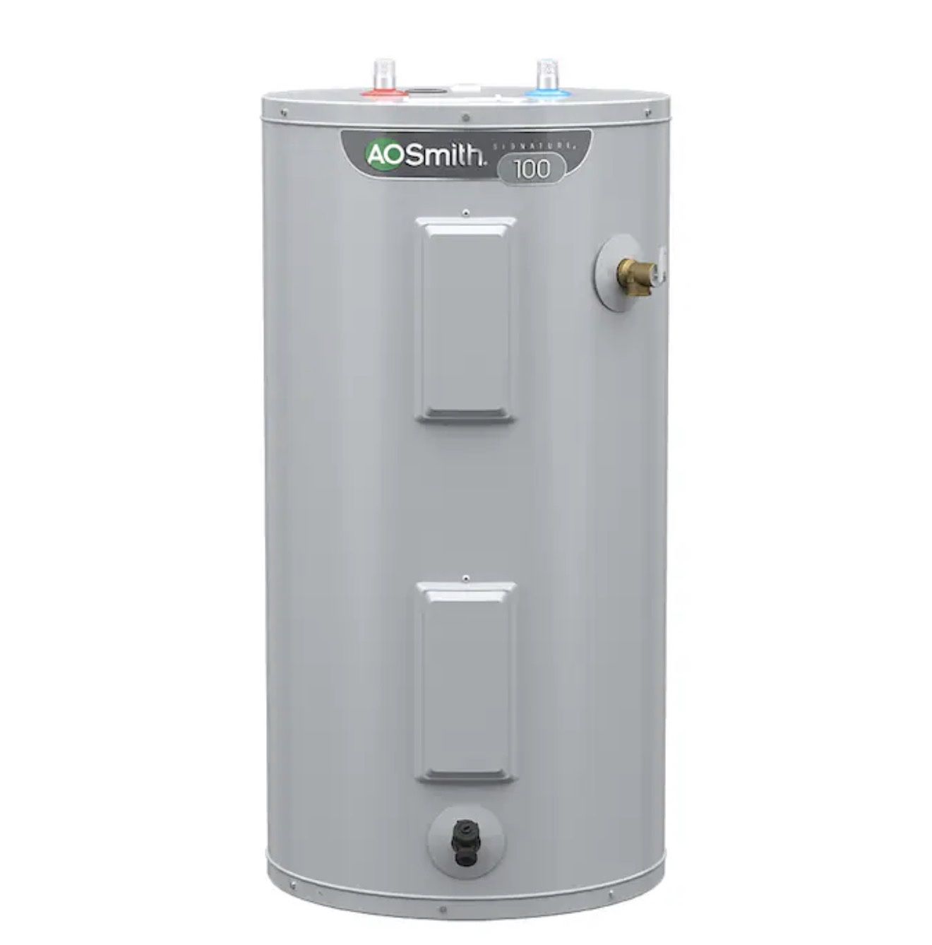100 50-Gallons Short 6-year Warranty 4500-Watt Double Element Electric Water Heater