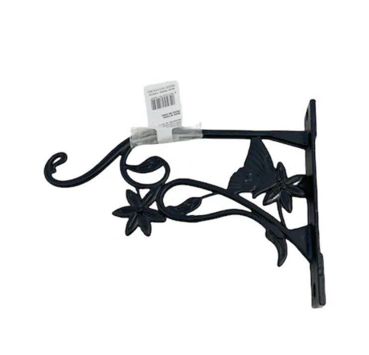 9-Inches Black Aluminum Plant hook(s)