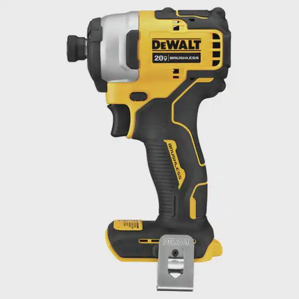 DCF809B ATOMIC 20V MAX Cordless Brushless Compact 1/4 in. Impact Driver (Tool Only), Condition: Used-like new
