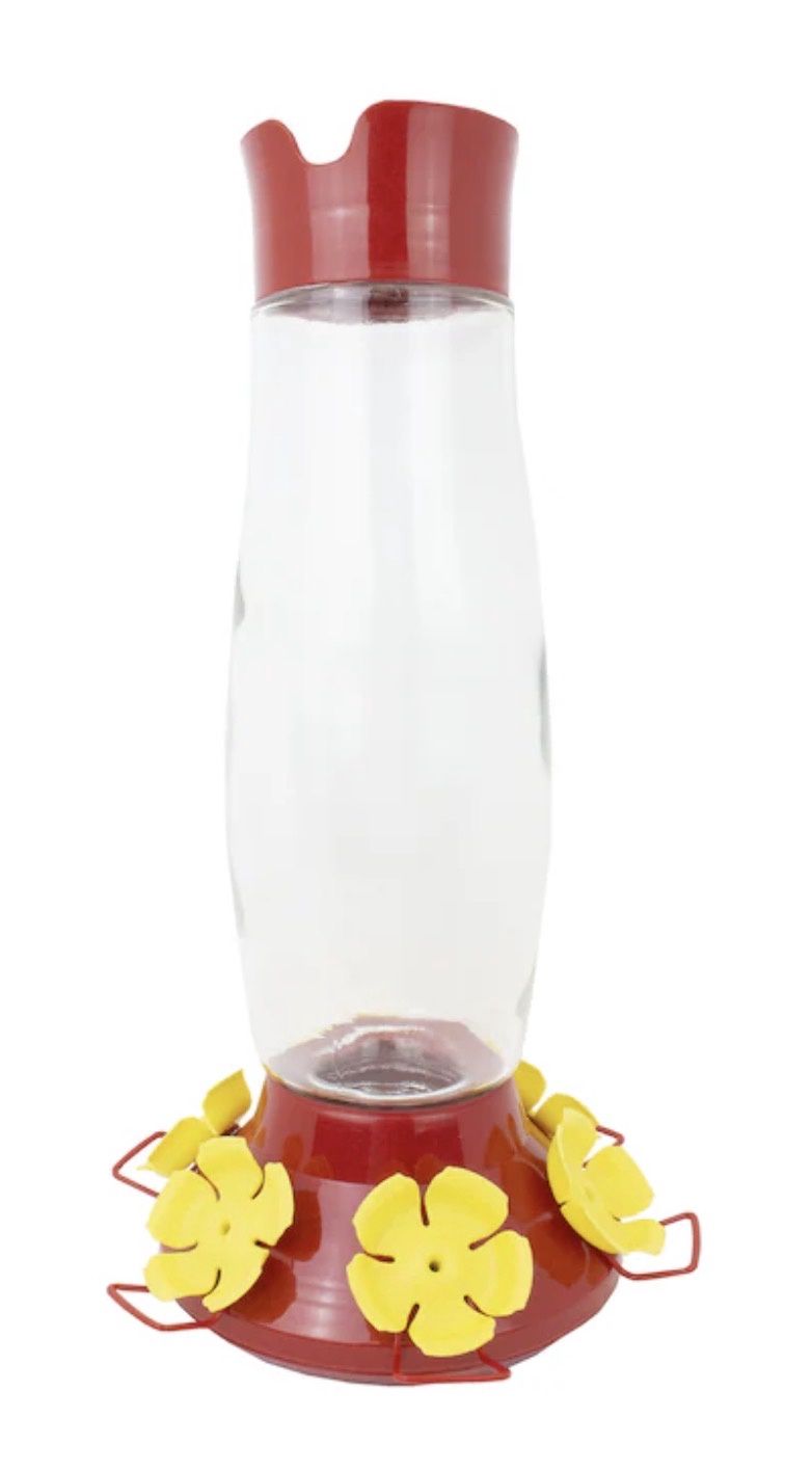 Grand Master Plastic Hanging Nectar Hummingbird feeder - 48-oz