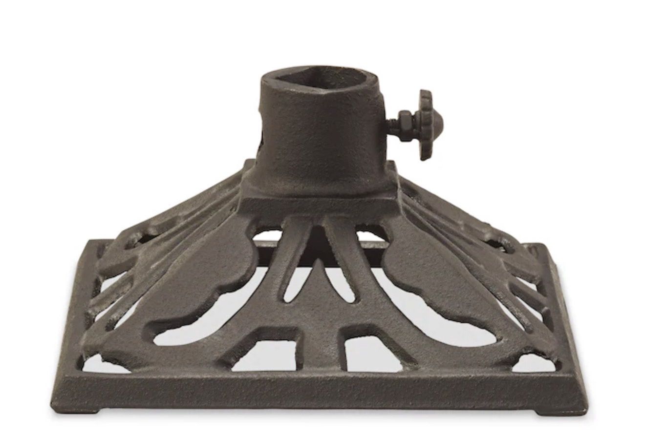 Deep Charcoal Metal Torch Stakes