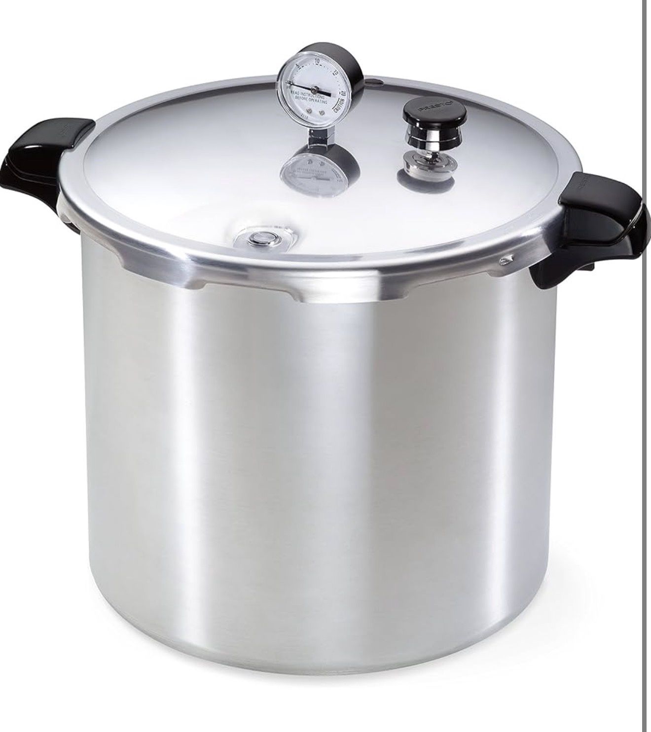 Presto 01781 Pressure Canner and Cooker, 23 qt, Silver