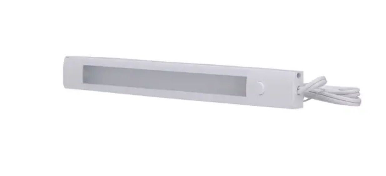 Slim Design 12-in Plug-in LED Under Cabinet Light Bar