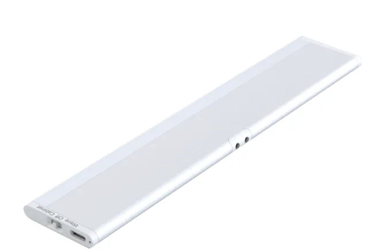 LED 2 -Pack 8-in Rechargeable Battery LED Under Cabinet Light Bar