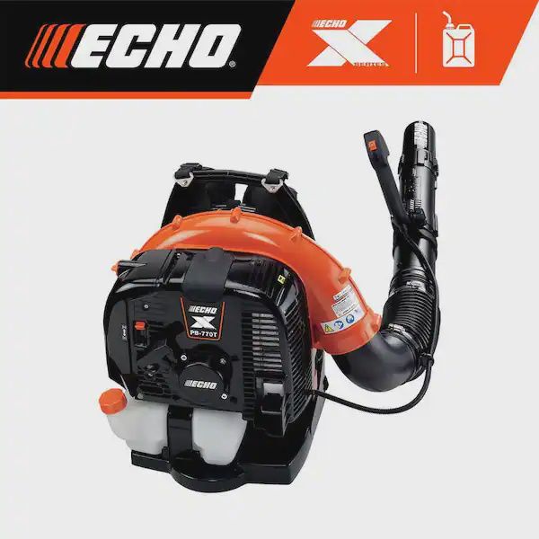 234 MPH 756 CFM 63.3cc Gas 2-Stroke X Series Backpack Leaf Blower with Tube Throttle