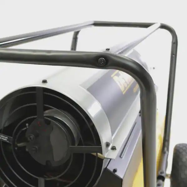 Heavy Duty 215,000 BTU Yellow Forced Air Kerosene Outdoor Space Heater (6,500 sq. ft. Heating Area)