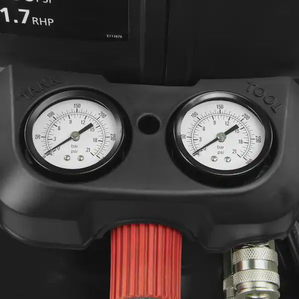 27 Gal. 200 PSI Oil Free Portable Vertical Electric Air Compressor