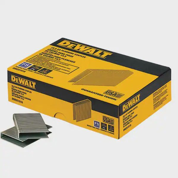 1/2 in. x 2 in.15.5-Gauge Crown Glue Collated Flooring Staple (1,000 per Box)