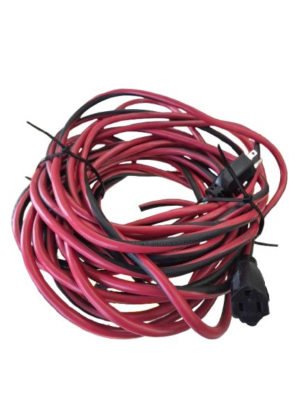 Husky 50 ft. 14/3 Medium Duty Indoor/Outdoor Extension Cord, Red/Black